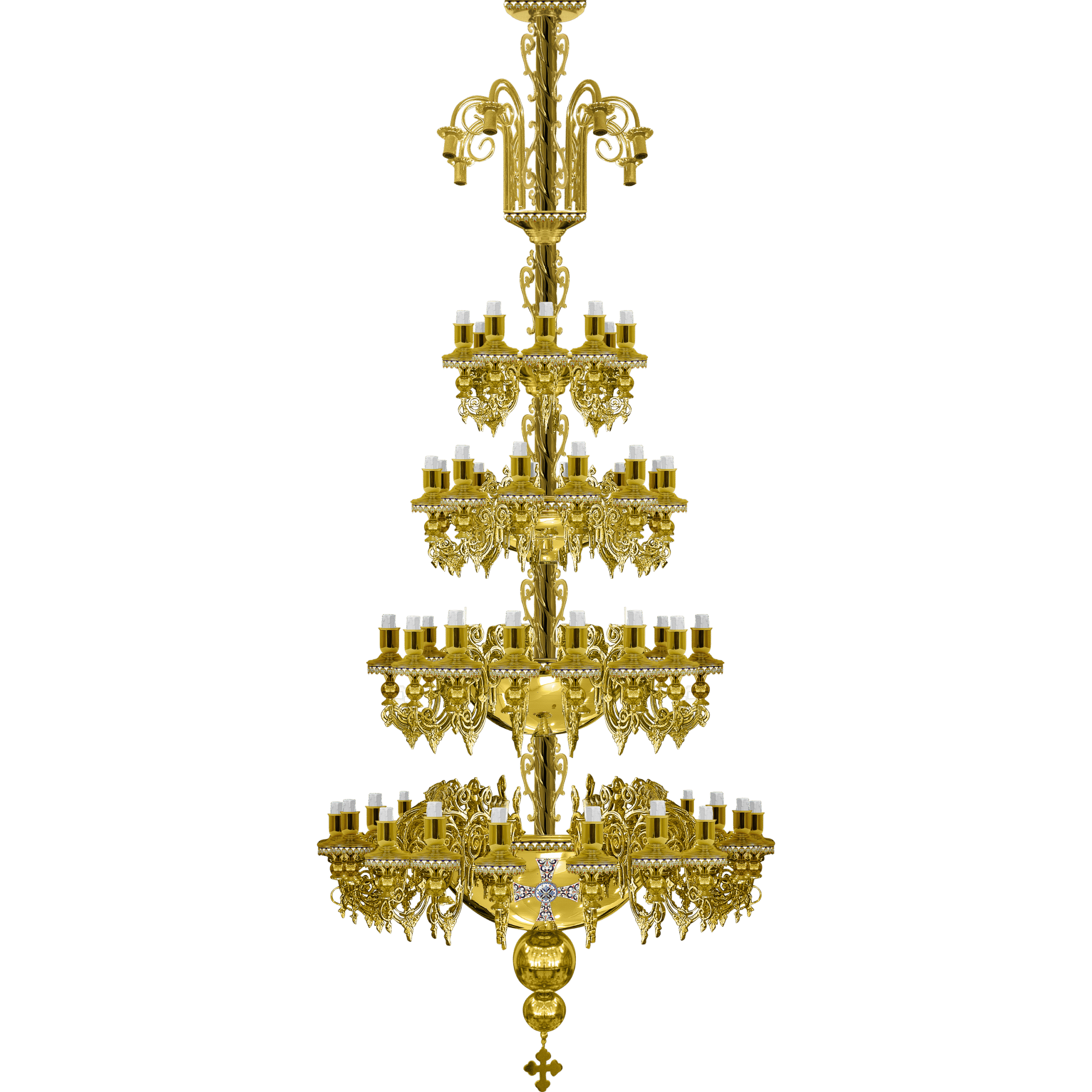 Πολυέλαιος Χυτός Νο7