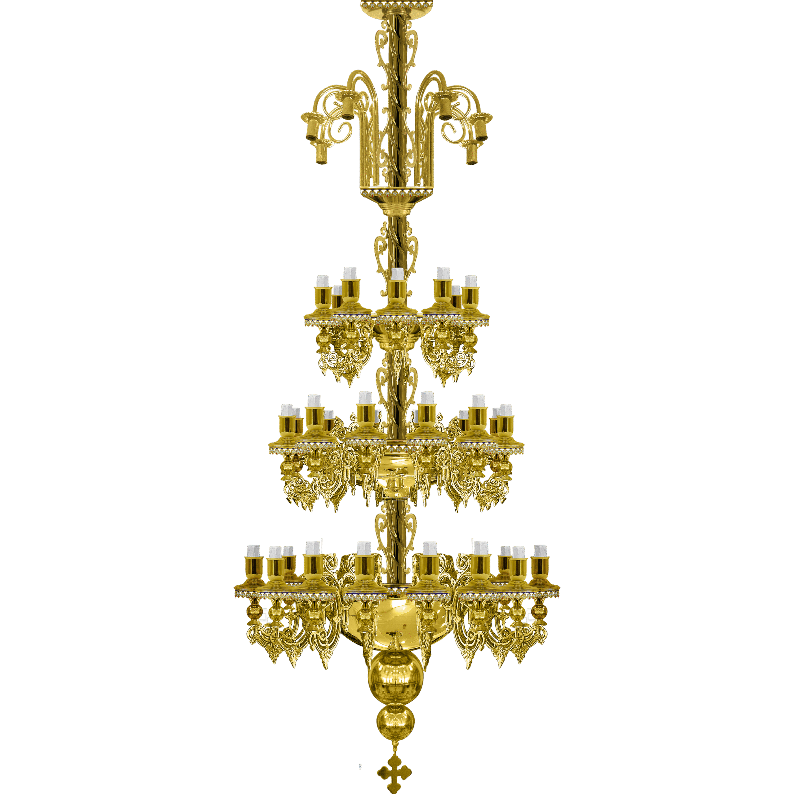 Πολυέλαιος Χυτός Νο7 - Image 2